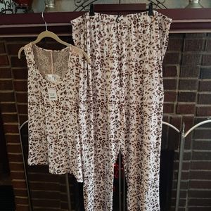 Flare pajama set